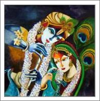 Immortal Love Krishna And Radha - No-Wrap
