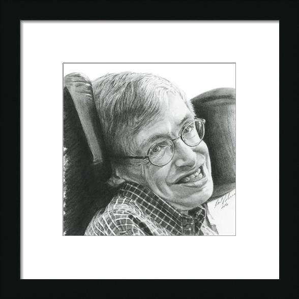A Timeless Smile “Stephen Hawking“