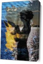 Neptunes Daughter In Reflection - Gallery Wrap Plus